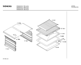 Схема №4 HB352054 с изображением Передняя часть корпуса для духового шкафа Siemens 00272308