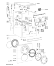 Схема №2 WAK 5460 с изображением Декоративная панель для стиральной машины Whirlpool 481245217656