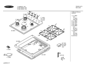 Схема №1 T-33063 с изображением Столешница для плиты (духовки) Bosch 00236081
