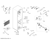 Схема №2 KKV23140TI с изображением Декоративная панель для холодильной камеры Bosch 00443622