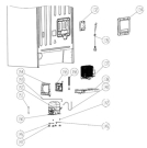 Схема №1 QRT3100X с изображением Электропроводка для холодильной камеры Aeg 4055337937