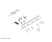 Схема №6 HGV74W255A с изображением Ручка конфорки для плиты (духовки) Bosch 00619923