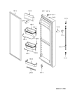 Схема №8 S20C RTT3D с изображением Дверца для холодильника Whirlpool 481241619417