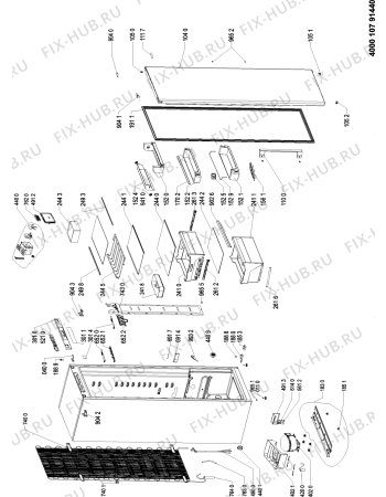 Схема №2 KR 19F3 T0 A++ WS с изображением Крышечка для холодильника Whirlpool 481010717940