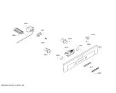 Схема №4 P1HEC74351 с изображением Панель управления для плиты (духовки) Bosch 00679014