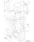 Схема №2 AWZ 8666 с изображением Блок управления для сушилки Whirlpool 481221470187