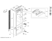Схема №4 KIS87AF30N с изображением Дверь для холодильной камеры Siemens 00712048