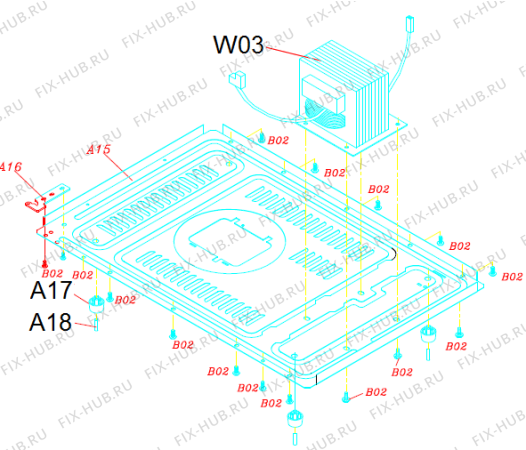 Схема №1 MO260DGS (137957, WD900B-126) с изображением Всякое для свч печи Gorenje 131728