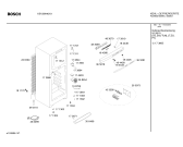 Схема №3 KSV2961IE с изображением Дверь для холодильной камеры Bosch 00235751