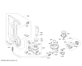 Схема №6 DWHD650JFP SAPPHIRE GLOW с изображением Силовой модуль запрограммированный для посудомоечной машины Bosch 12004916