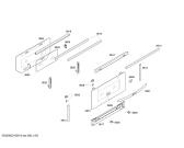 Схема №6 U1524S0GB с изображением Панель управления для духового шкафа Bosch 00447914