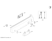 Схема №5 SMS40D02RU AquaStop с изображением Панель управления для электропосудомоечной машины Bosch 00742730