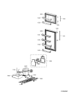Схема №2 WBM 569/1 M с изображением Дверца для холодильника Whirlpool 480132102776