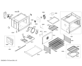 Схема №5 C272UB с изображением Панель управления для плиты (духовки) Bosch 00486263