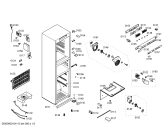 Схема №3 KKE21221TI с изображением Крышка для холодильной камеры Bosch 00494627