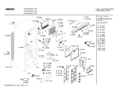 Схема №3 KSU32640 с изображением Дверь морозильной камеры для холодильной камеры Bosch 00479497