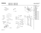 Схема №3 KS39V640GB с изображением Дверь для холодильника Siemens 00236575