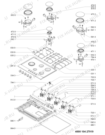 Схема №2 AKR315IX01 (F091899) с изображением Накладка для плиты (духовки) Indesit C00336478