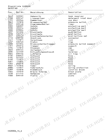 Схема №9 EW105160 с изображением Корпус для стиралки Bosch 00099174