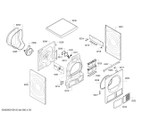 Схема №5 WTW84360GB с изображением Панель управления для сушильной машины Bosch 00700958