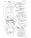 Схема №3 E4DAAASBC (F087671) с изображением Ящик (корзина) для холодильника Indesit C00310581