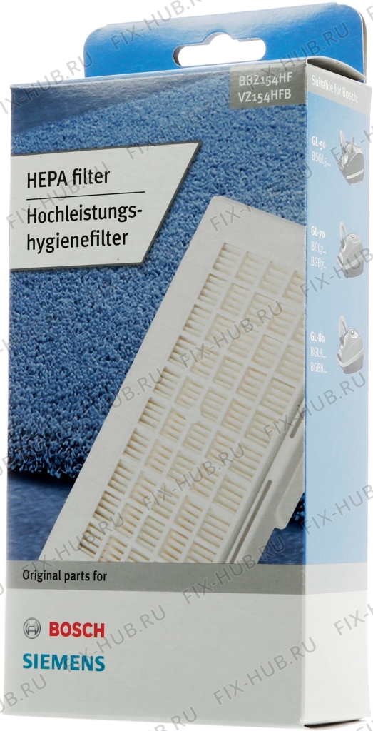 Большое фото - Гигиенический фильтр HEPA для пылесоса Bosch 00579496 в гипермаркете Fix-Hub