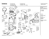 Схема №1 TC11M01 modern art с изображением Стеклянная колба для электрокофеварки Siemens 00461222