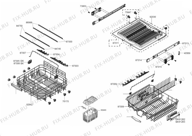 Схема №5 GDV660X (331466, PMS60I) с изображением Всякое для посудомойки Gorenje 347568