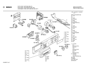 Схема №4 WFV3810FG WFV3810 с изображением Панель управления для стиралки Bosch 00284310