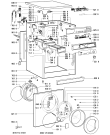 Схема №1 WA 7575 W /WS-D с изображением Обшивка для стиральной машины Whirlpool 481245219776