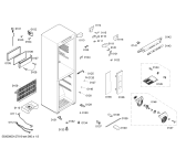 Схема №3 KKV20247TI с изображением Дверь для холодильной камеры Bosch 00245221