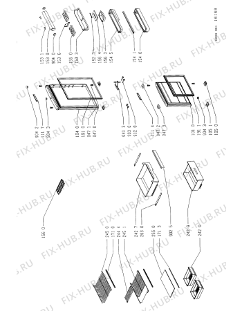 Схема №2 ART 816/G/WP с изображением Лоток (форма) для холодильной камеры Whirlpool 481941879179