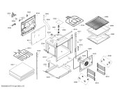 Схема №3 PHCB154254 с изображением Стеклокерамика для электропечи Bosch 00710753