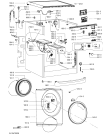 Схема №2 PURE 2470 с изображением Блок управления для стиральной машины Whirlpool 481010444336