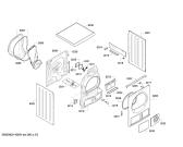 Схема №5 WD260100 с изображением Вкладыш для сушильной машины Bosch 00618610