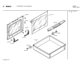 Схема №4 HEP220A с изображением Фронтальное стекло для духового шкафа Bosch 00287716