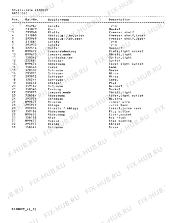 Схема №33 SK510062 с изображением Изоляция для холодильника Bosch 00293952