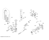 Схема №6 SE33E200SK с изображением Мотор для электропосудомоечной машины Bosch 00644973
