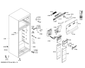 Схема №4 P1KNT4020B с изображением Дверь для холодильной камеры Bosch 00248957