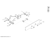 Схема №4 HBG341460S с изображением Ручка двери для духового шкафа Bosch 00667876
