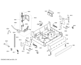 Схема №5 SGS57T08EU с изображением Панель для посудомоечной машины Bosch 00666109
