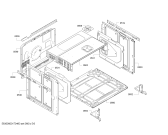 Схема №6 HBG78U950W с изображением Модуль управления, запрограммированный для духового шкафа Bosch 00745659
