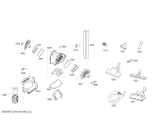 Схема №2 AC6020 с изображением Всасывающая/дроссельная трубка для пылесоса Bosch 00643630