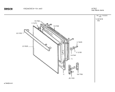 Схема №6 HSV215AEU Bosch с изображением Опорная ножка для плиты (духовки) Bosch 00420812