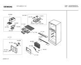 Схема №3 KS57U00NE с изображением Корпус для холодильника Siemens 00362108