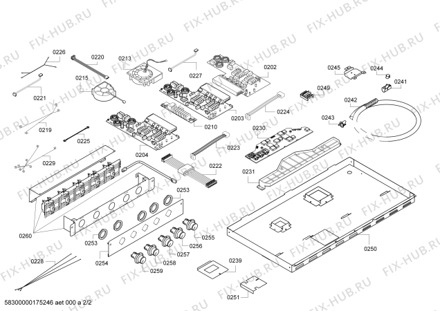 Схема №2 VI491610 GA.5I.90.KB.32T.X.V400Frame с изображением Нижняя часть корпуса для духового шкафа Bosch 00688647