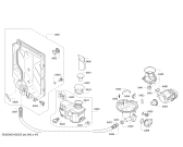 Схема №5 SMS58L02TR SilencePlus с изображением Панель управления для посудомоечной машины Bosch 00744721