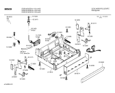 Схема №6 SGS43C02GB Classixx с изображением Передняя панель для посудомоечной машины Bosch 00369478