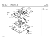 Схема №1 ET34220EU с изображением Варочная панель для плиты (духовки) Bosch 00090445