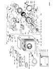 Схема №1 AWG 343 с изображением Рамка для стиралки Whirlpool 481946818277